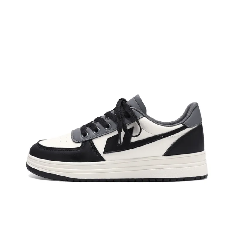 Warrior Air Force 1 Slip Resistant, Breathable, Height Increasing Low Top Skateboard Shoes Unisex-1