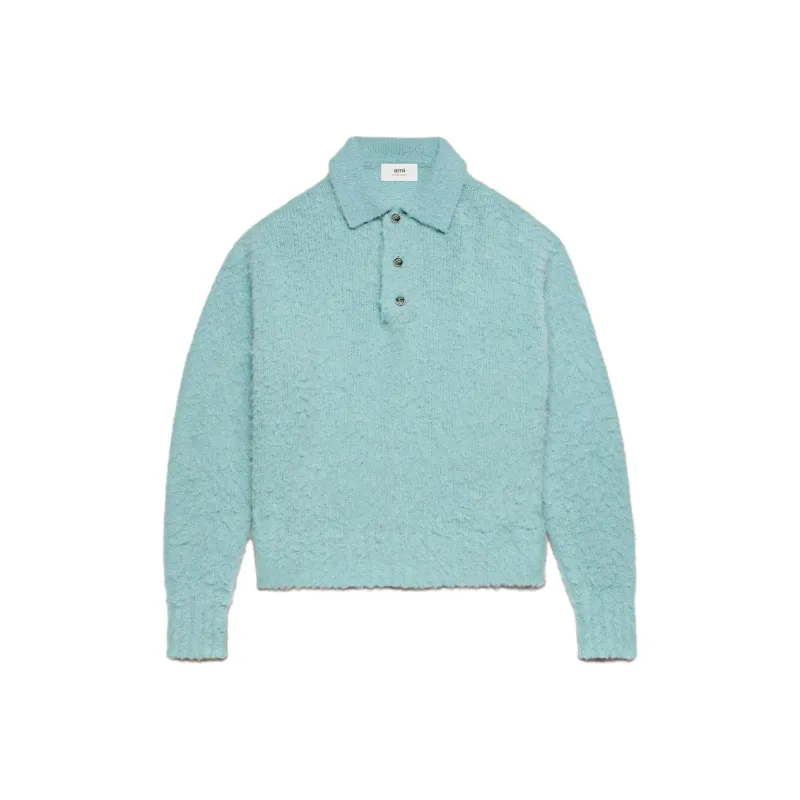 AMIPARIS Designer Collection Sweaters Men Ice Blue-0