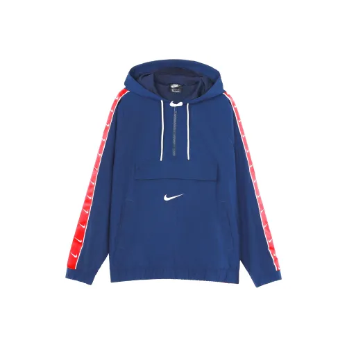Nike Jackets Men Blue Red