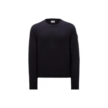 Moncler Sweaters Men Navy