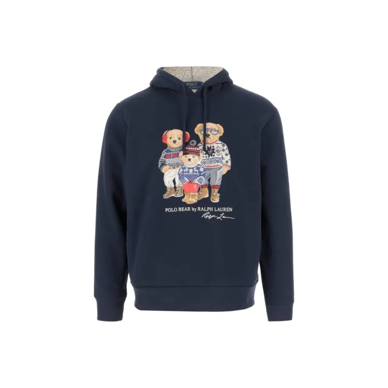 Polo Ralph Lauren Bear Family Fleece Hoodie-0