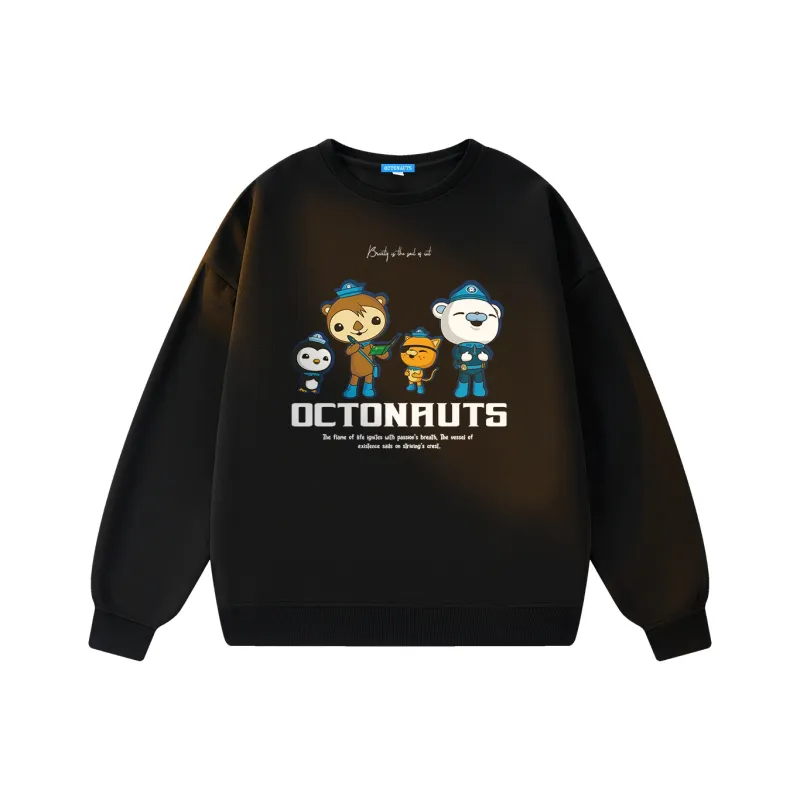 Small Columns Under The Sea Sweatshirt Unisex-6