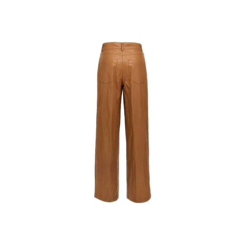 NUDE MASAHIKO MARUYAMA Leather effect Trousers-1