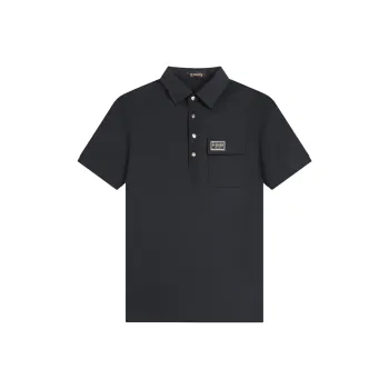 PP.GOLDEN Polo Shirt Men's Black