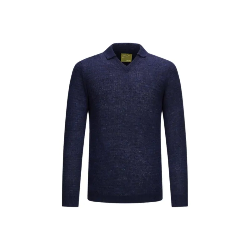LARDINI Sweater Men's Navy Blue-0
