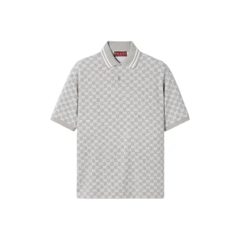 GUCCI Embroidered Polo Shirt