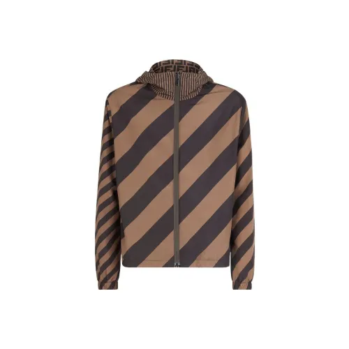 FENDI Reversible Hooded Windbreaker