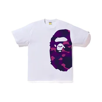 A BATHING APE Color Camo Side Big Ape Head Tee