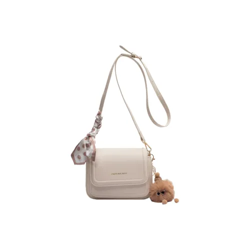 Yalu PU Crossbody Bag Regular Women's White/Black/Khaki/Coffee