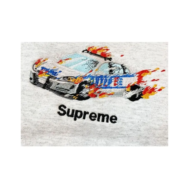 Supreme Cop Car Hooded Sweatshirt-1