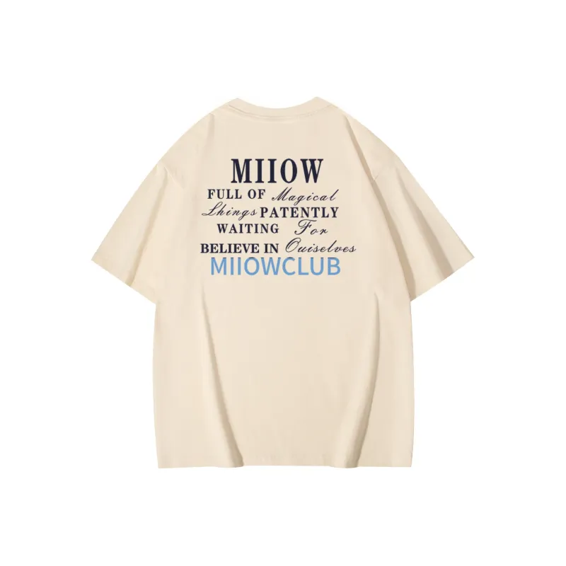 MIIOW Trendy Party Collection Cooling Summer Collection T Shirt Unisex-20