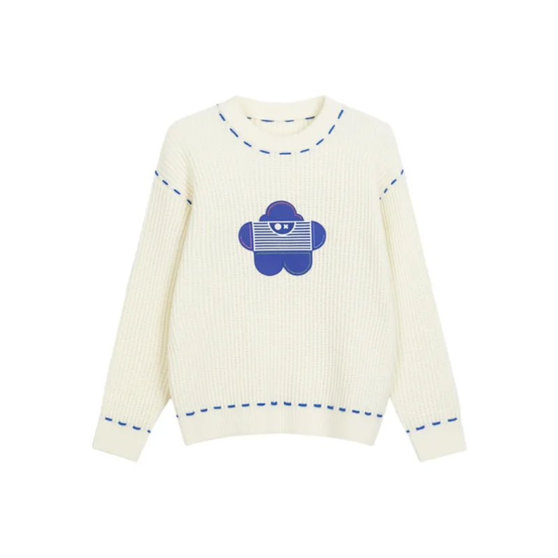 Bosieagender X Little Flower Sweaters Unisex-2