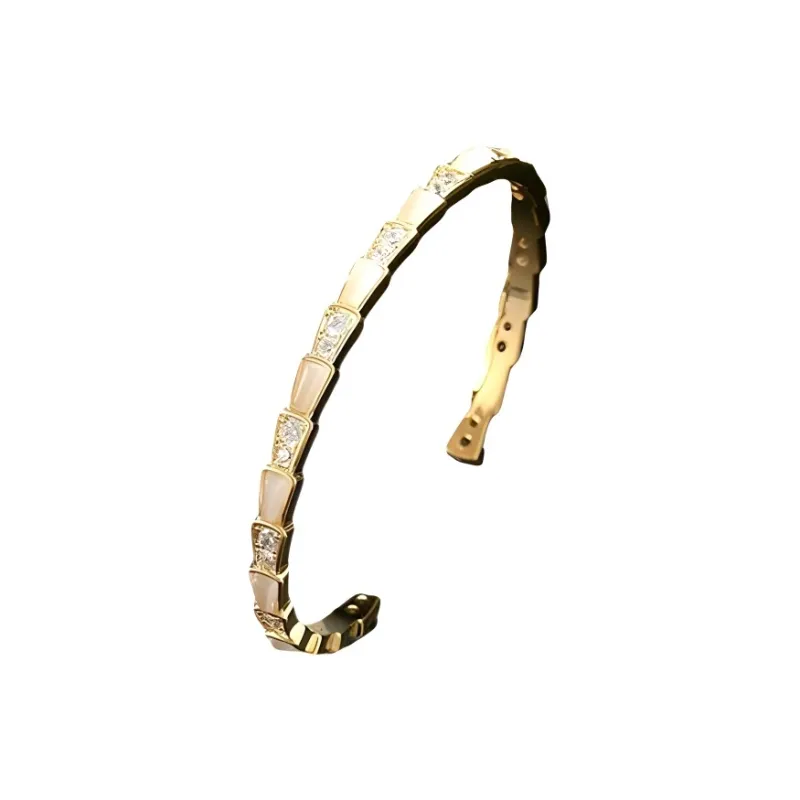 Regalrose Copper Bangles Women's Silver-3