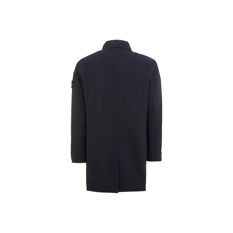 STONE ISLAND Coats Men Navy Blue-1