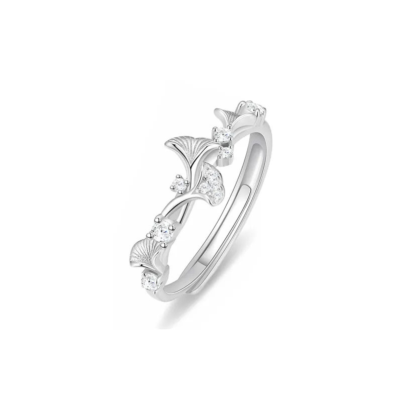 CHINA GOLD 999 Fine Silver Rings Unisex-1
