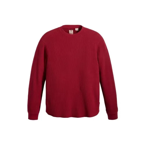Levis Sweaters Men Red