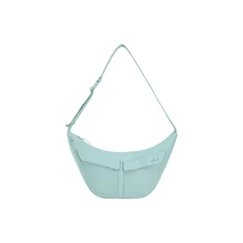 FILA Maison Kitsune Collaboration Fabric Crossbody Bag, Shoulder Bag Women's Tranquil Mist Blue
