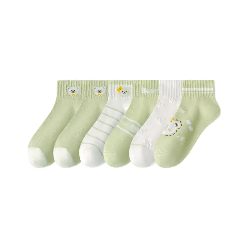 Cotton Gene Ankle Socks Women's 6 Pack-0