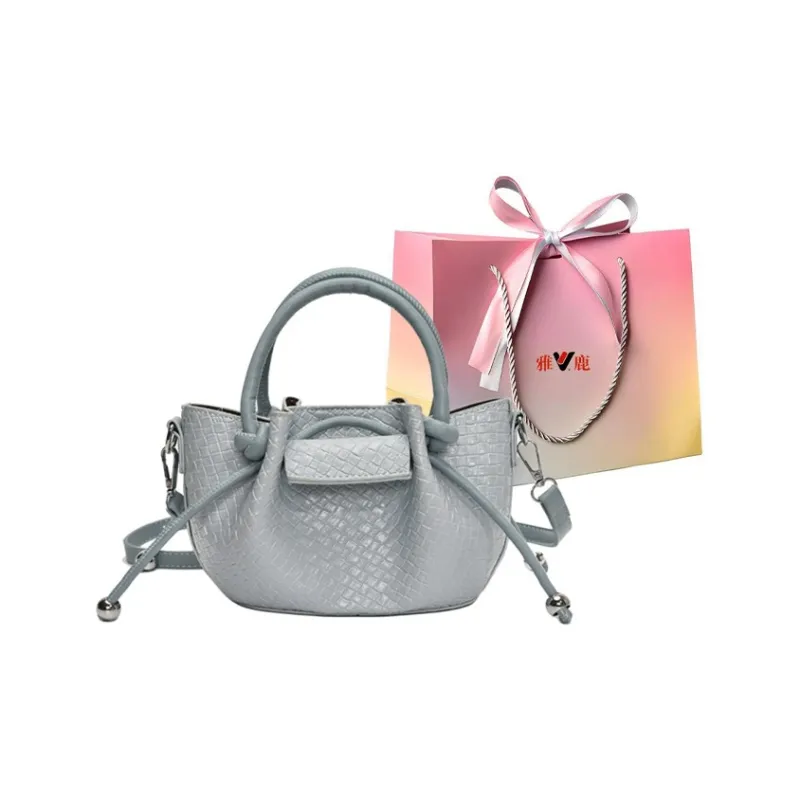 Yalu PU Basket Bag, Shoulder Bag, Handbag Women's Multicolor-6