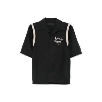 AMIRI Hollywood Logo Embroidered Shirt