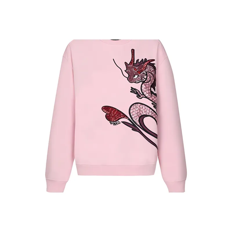 PINKO SS24 Sweatshirt Women's Pink-1