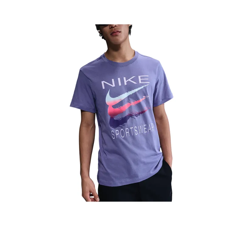 Nike Sportswear T Shirt Men's Dark Purple Crystal-0