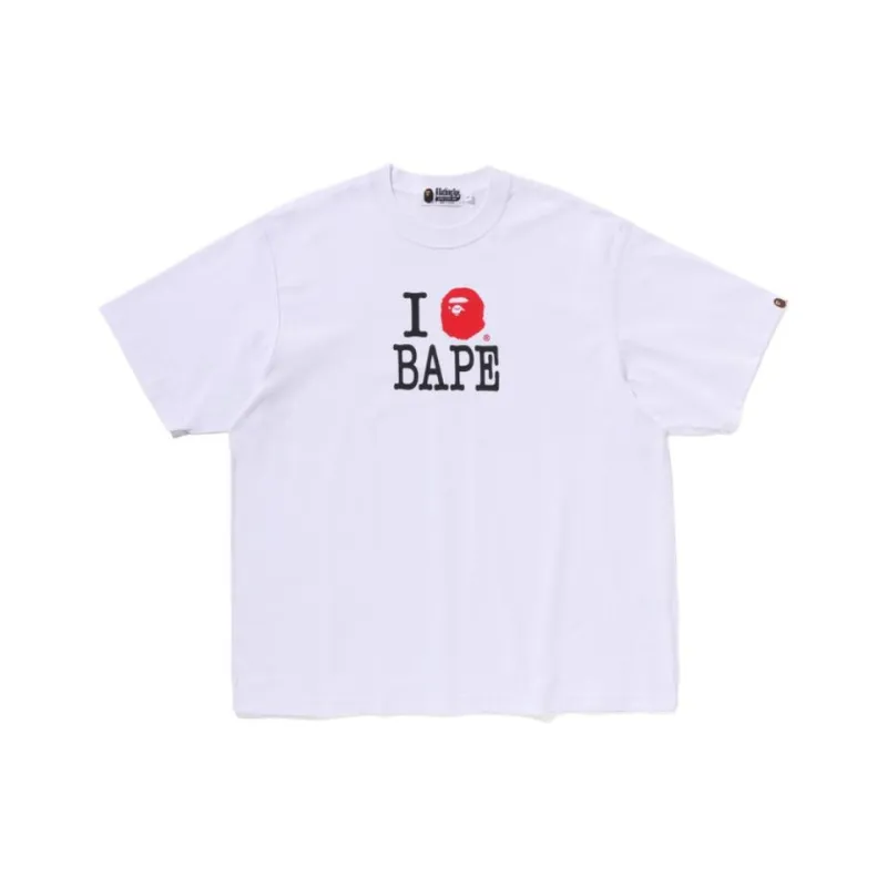 A BATHING APE Graphic print T shirt-5