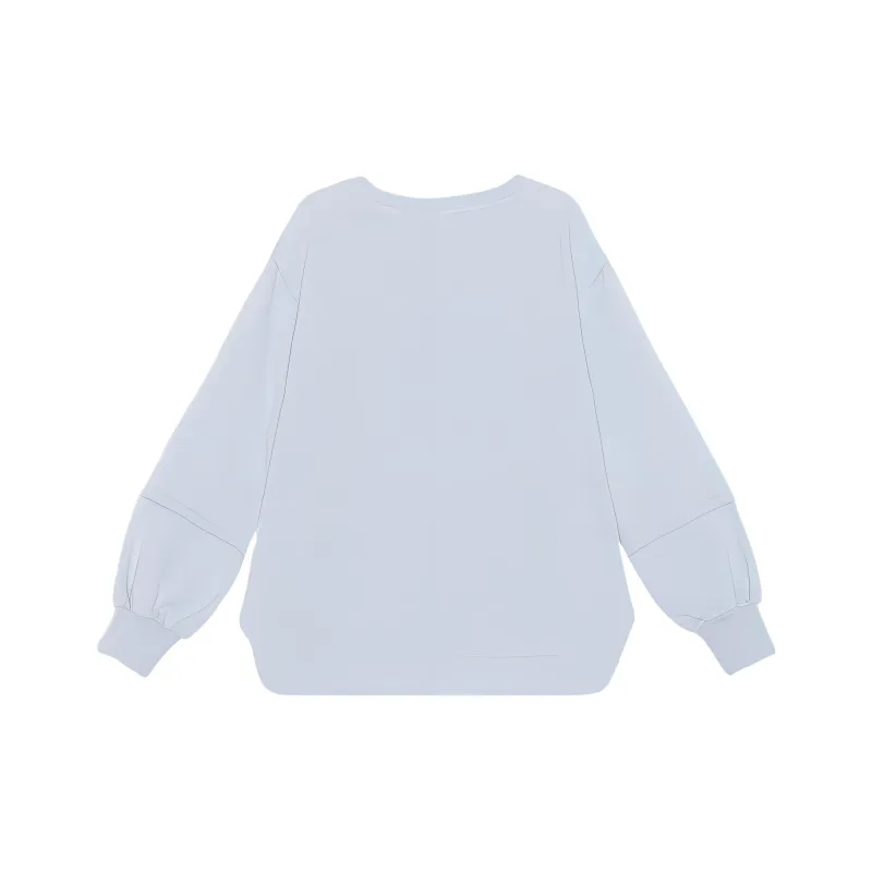 GANNI Sweatshirts Unisex Sky Blue-1