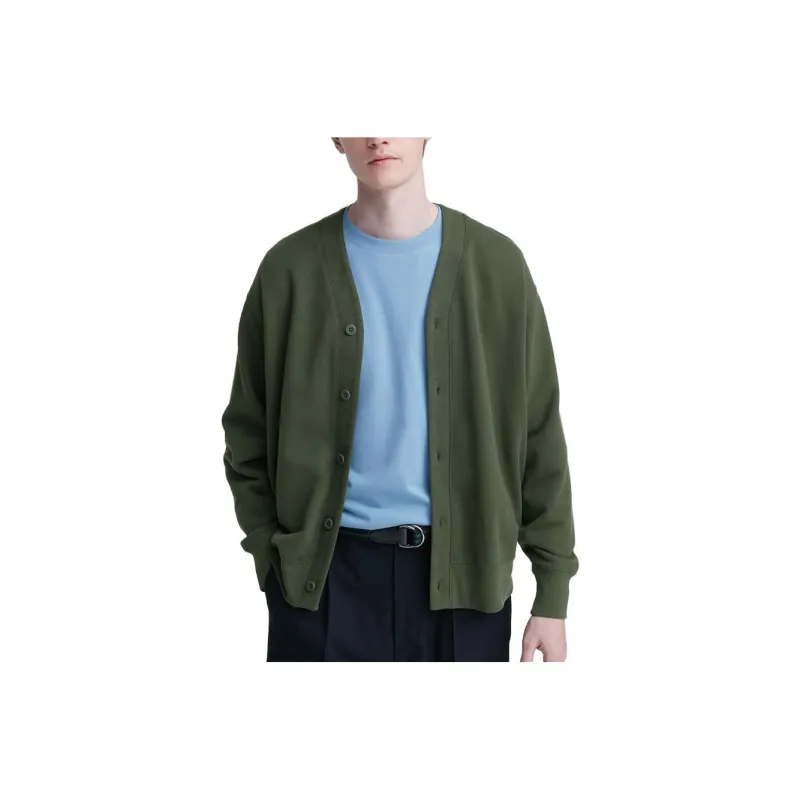 UNIQLO Knitwear Men Green-0