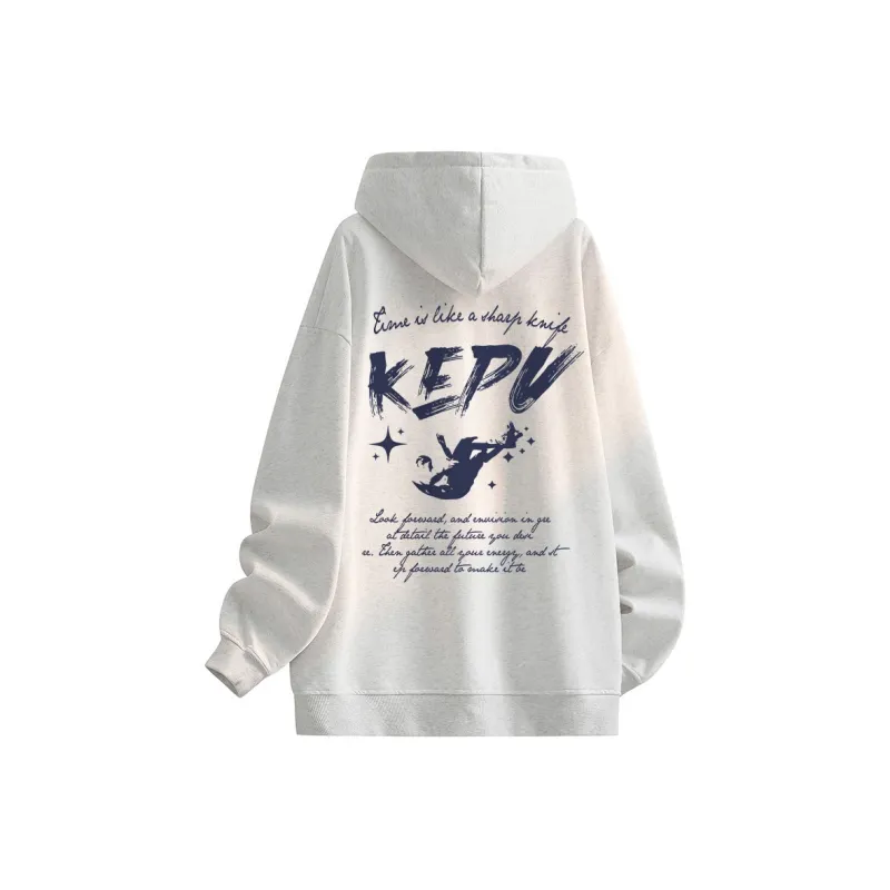 Kepu Fleece Lined Hoodies & Sweatshirts Unisex-10