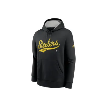 Nike Pittsburgh Steelers Rewind Club Logo Men's Nike Nfl Pullover Hoodie