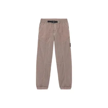 STONE ISLAND SS25 Knitted Sweatpants Men Rose Pink