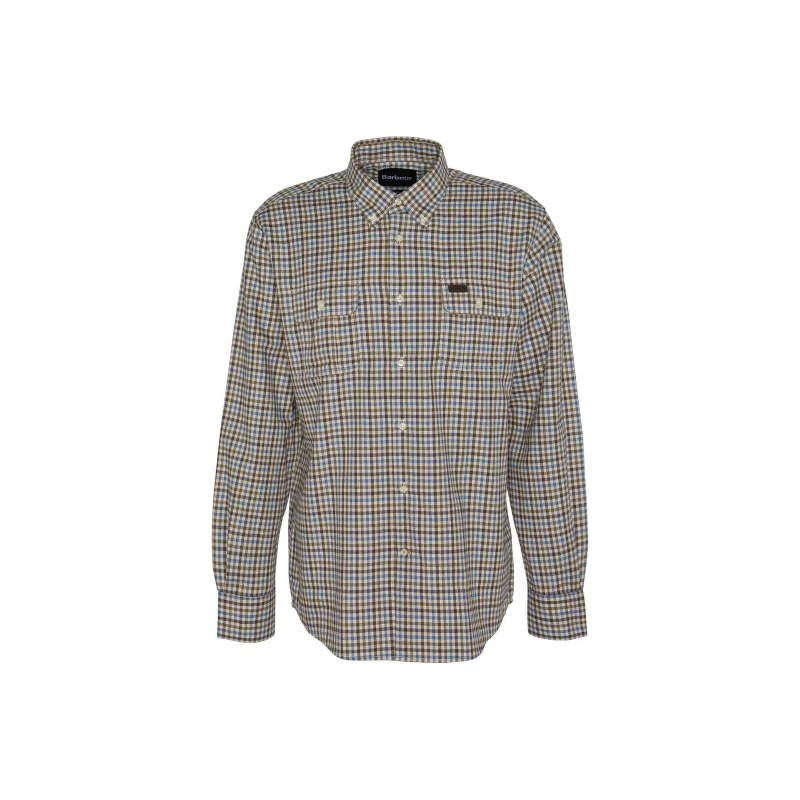 BARBOUR FW24 Shirt Men's Classic Blue-0