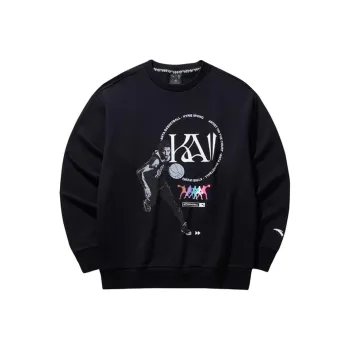 Anta Life Collection Sweatshirt Unisex Basic Black