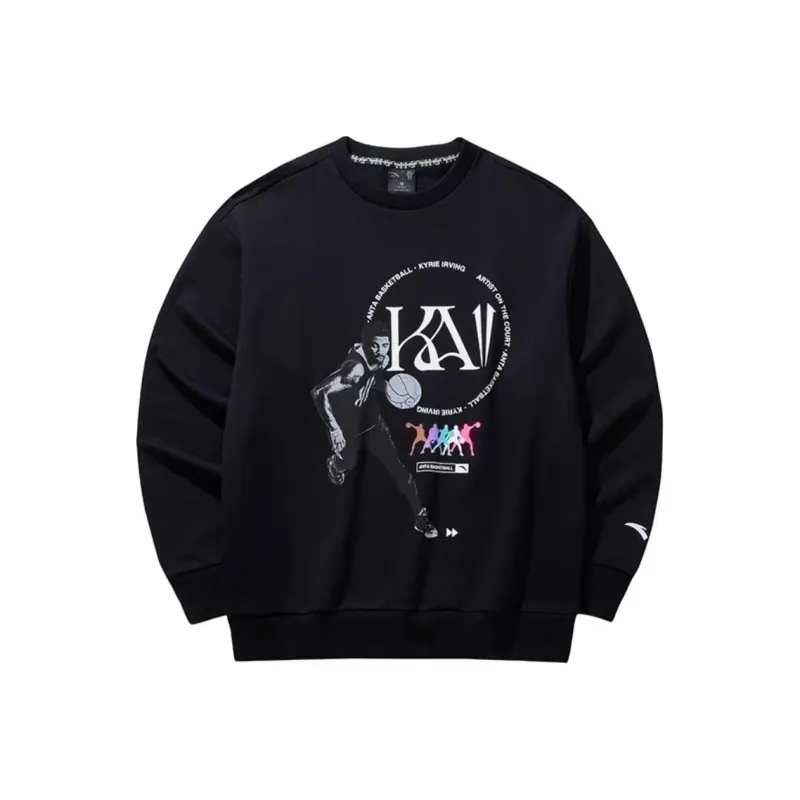 Anta Life Collection Sweatshirt Unisex Basic Black-0