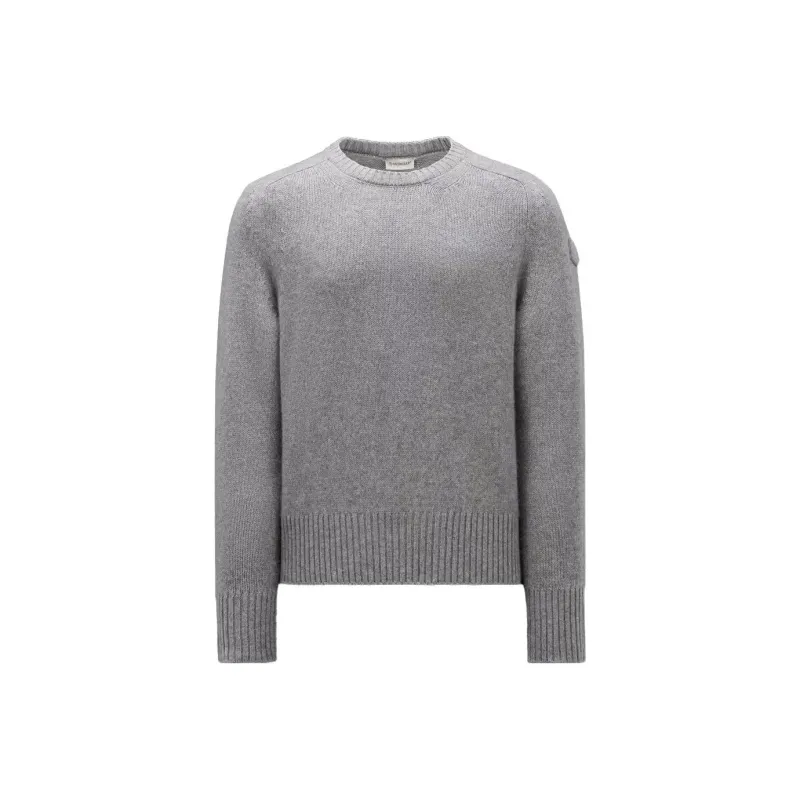 Moncler Sweaters Men Gray-0