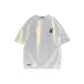 [260g Heavyweight 100% cotton Twin Yarn]White