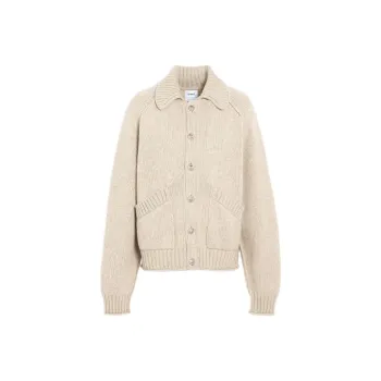 Barrie Chunky knit Cashmere Cardigan