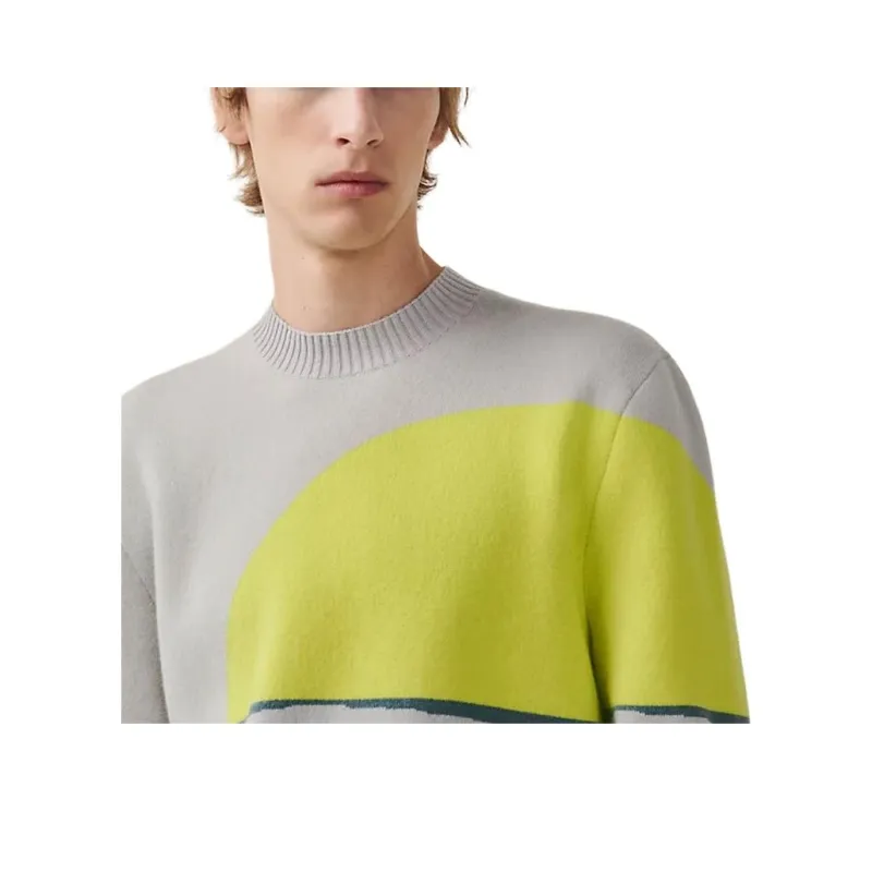 HERMES Sweaters Men Gray-8