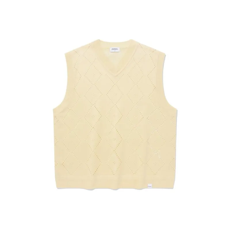 COVERNAT SS23 Tank Top Men's Cream-0