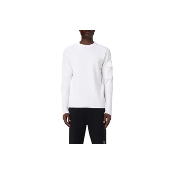 C.P.Company Logo Patch Crewneck Jumper