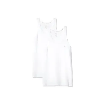 CALVIN KLEIN Tank Tops Men's 2 Pack White