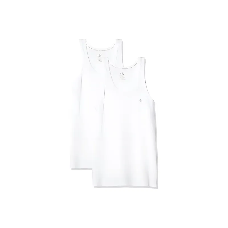 CALVIN KLEIN Tank Top Men's 2 Pack White-0