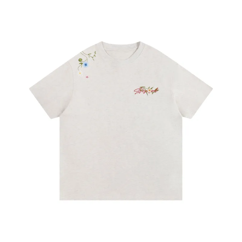LESS BEARS Drop Shoulder Sleeve T Shirt Unisex-1