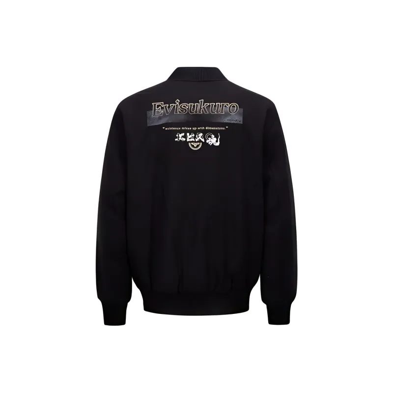 EVISU Puffer Jackets Men Black-1
