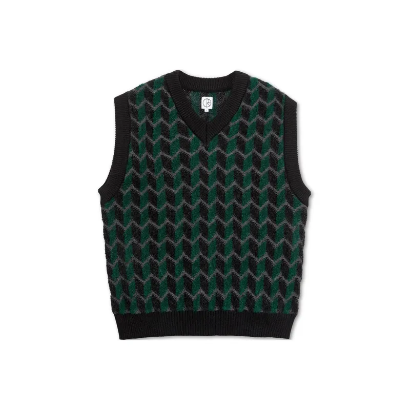 POLAR SKATE CO Tank Top Unisex Inky Black Green-0