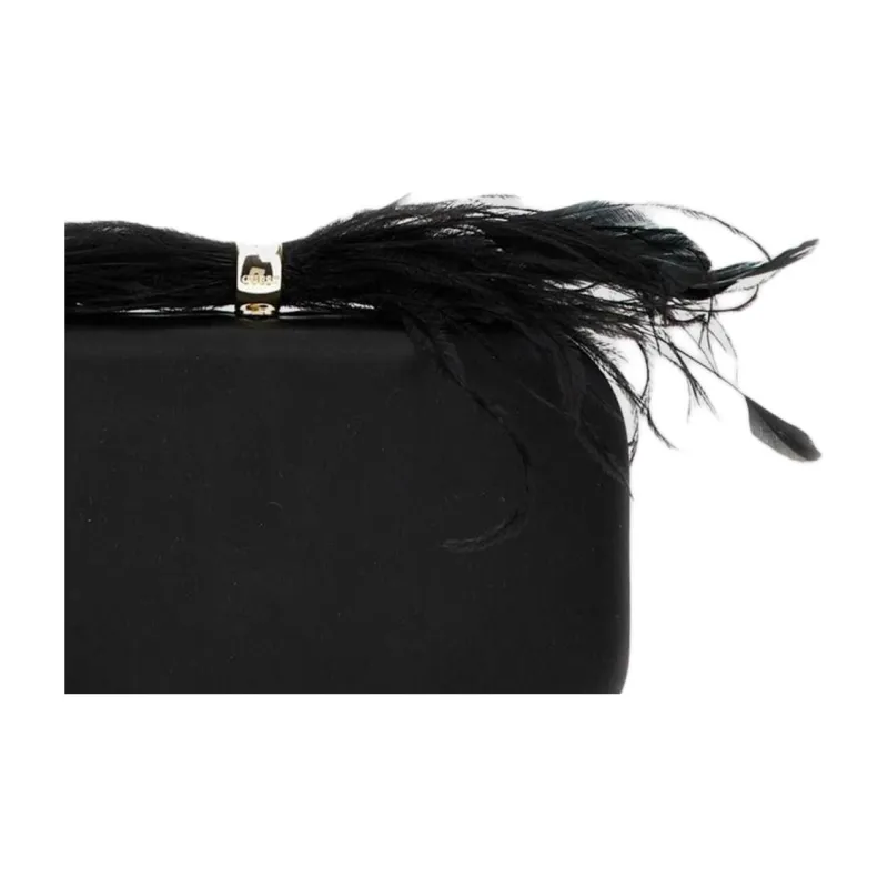 GUESS Artificial Leather Clutch Women's Black-3