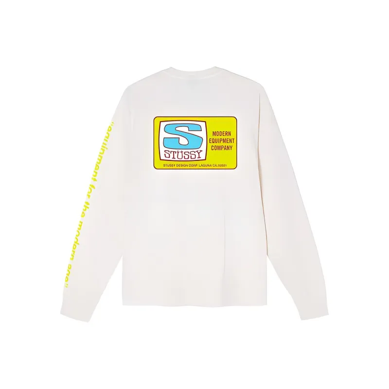 Stussy Equipment Company Pigment Dyed L/S Tee-4