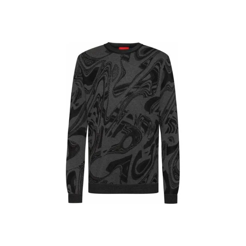 HUGO BOSS Sweaters Men Dark Gray-0