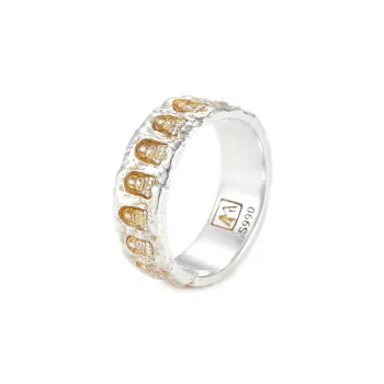 Yamagata S990 Silver Rings Men's
